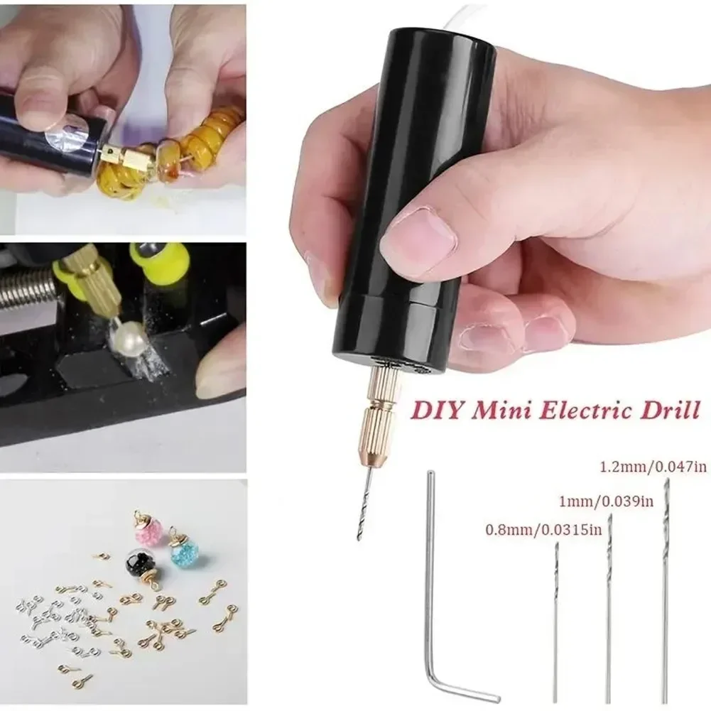 Woodworking Resin - Bor Listrik Mini Genggam DIY Alat