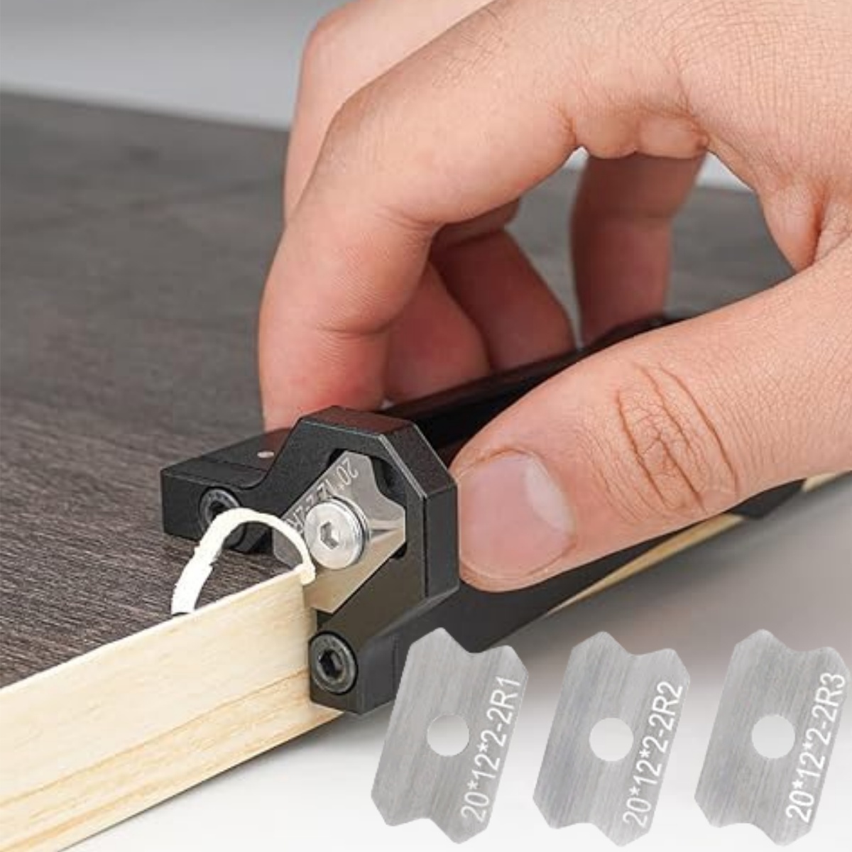 Woodworking Workshop - Alat Pemotong Tepi Veneer Kayu, Alat