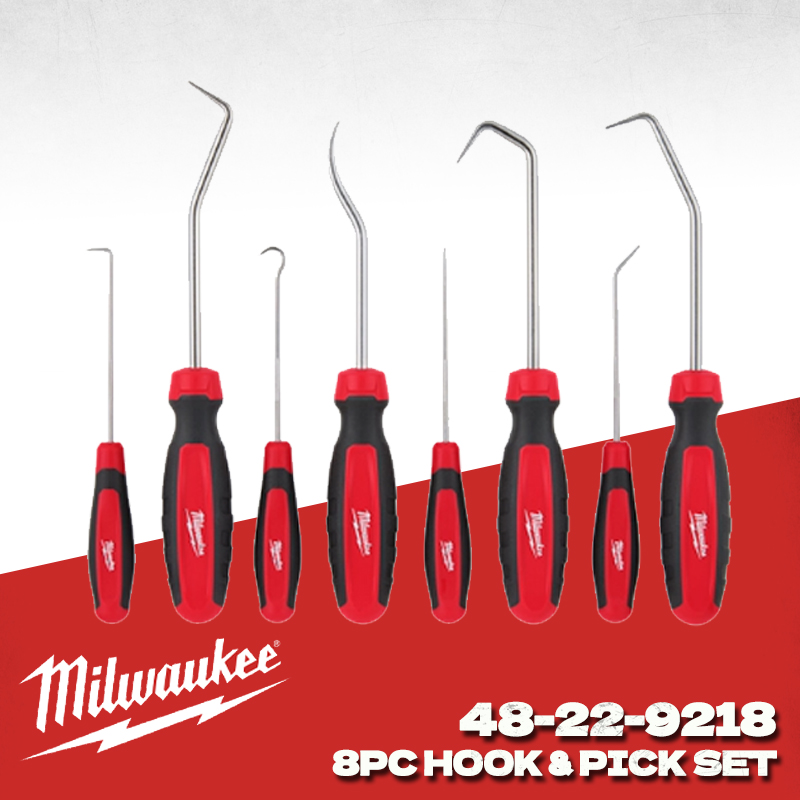 Woodworking Workshop - MILWAUKEE 48-22-9218 Set Hook & Pick