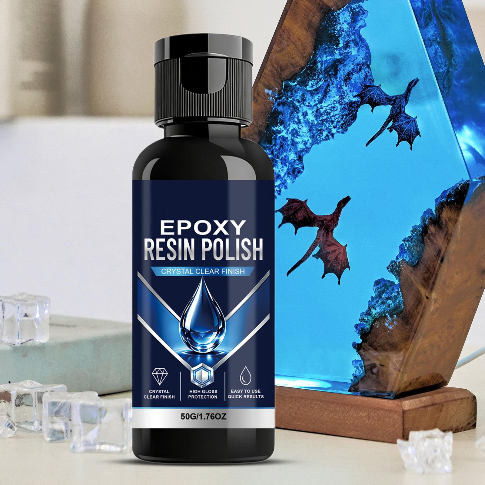 Woodworking Resin - Cairan Pemoles Meja Resin Epoksi, Pemulih