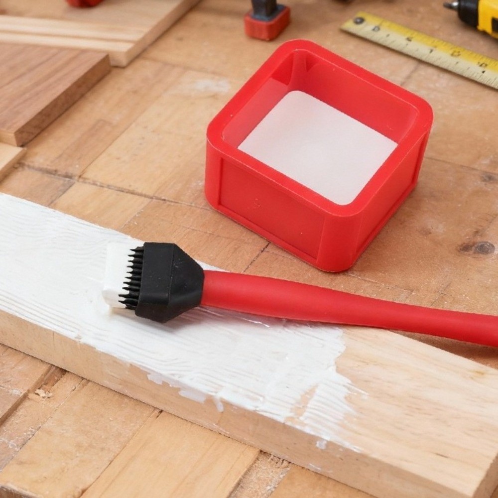 Woodworking Glue - Kuas Lem Silikon dengan Tutup yang