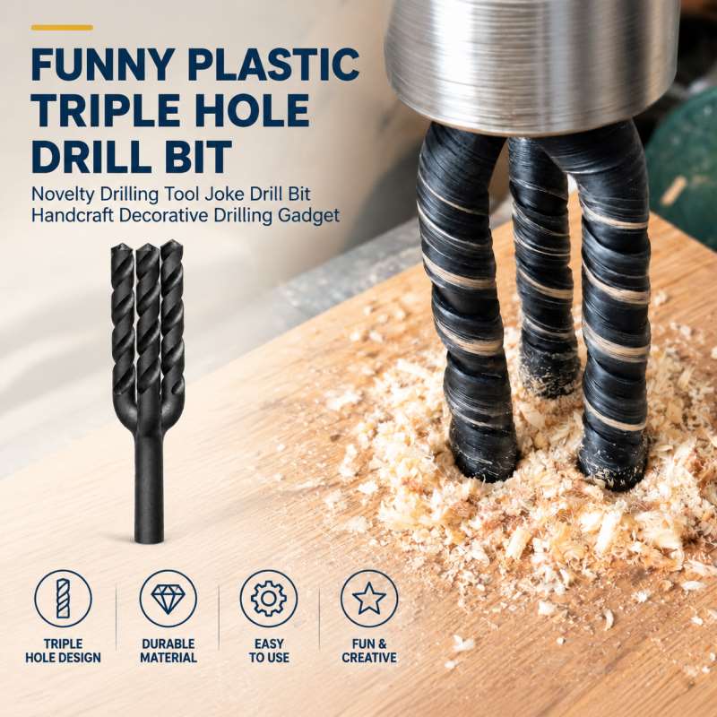 Woodworking Jokes - Mata Bor Plastik Lucu dengan Tiga