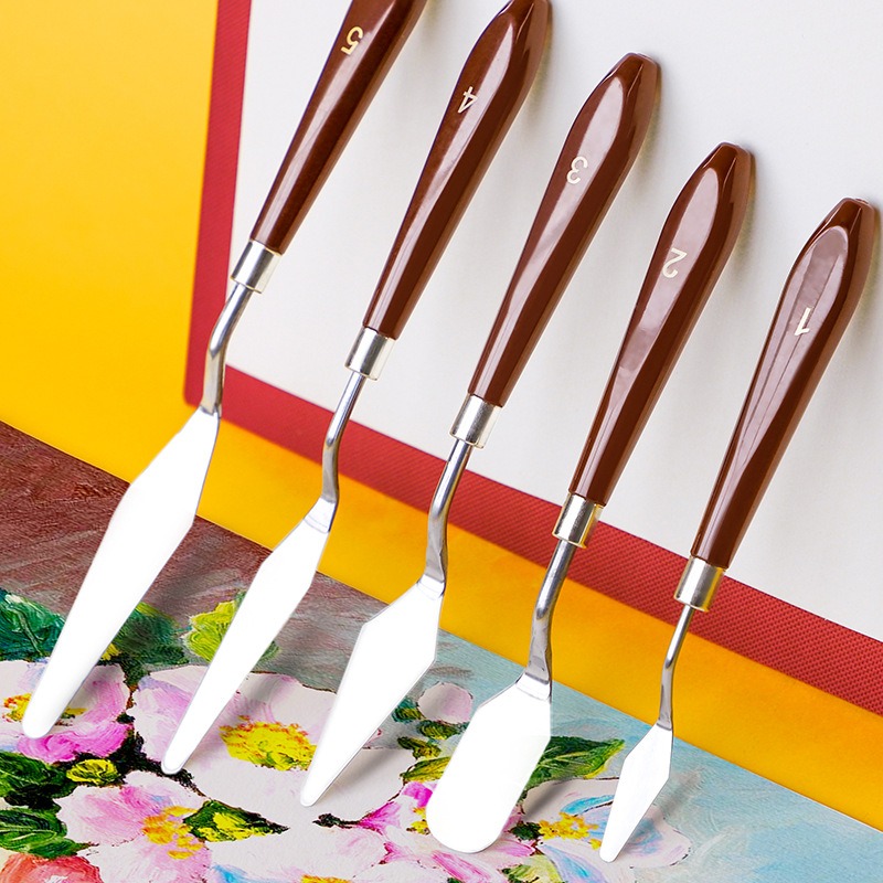 Drawknife Blade - Untuk Seniman Set Spatula Cat Minyak