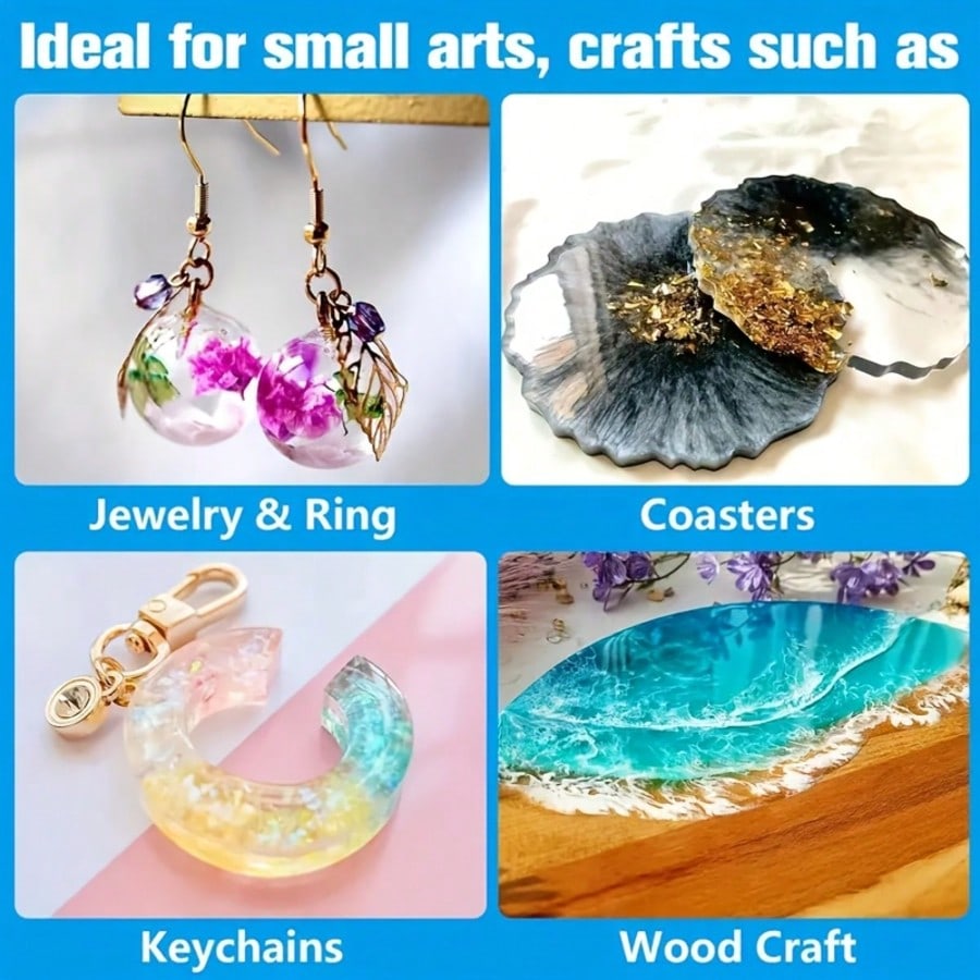 Resin Epoksi Crystal Clear 1:1 - Woodworking Resin ulasan dan harga