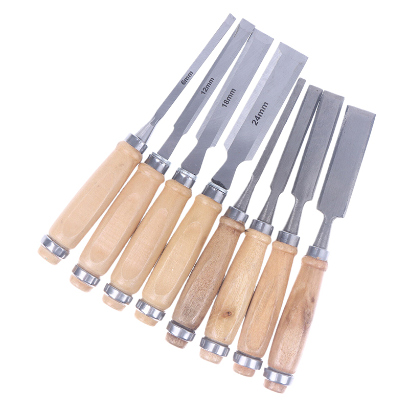Set 4 buah pahat ukir kayu 6/1 - Wood Chisel Set ulasan dan harga