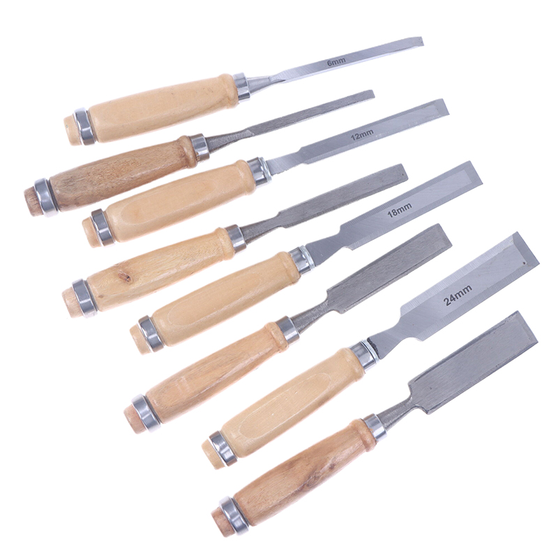 Set 4 buah pahat ukir kayu 6/1 - Wood Chisel Set ulasan dan harga