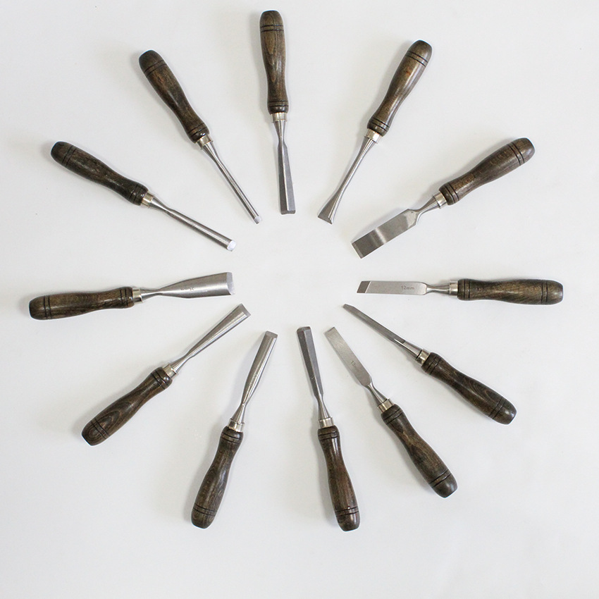 Alat pemutar Kayu genggam 12 b - Wood Chisel Set ulasan dan harga