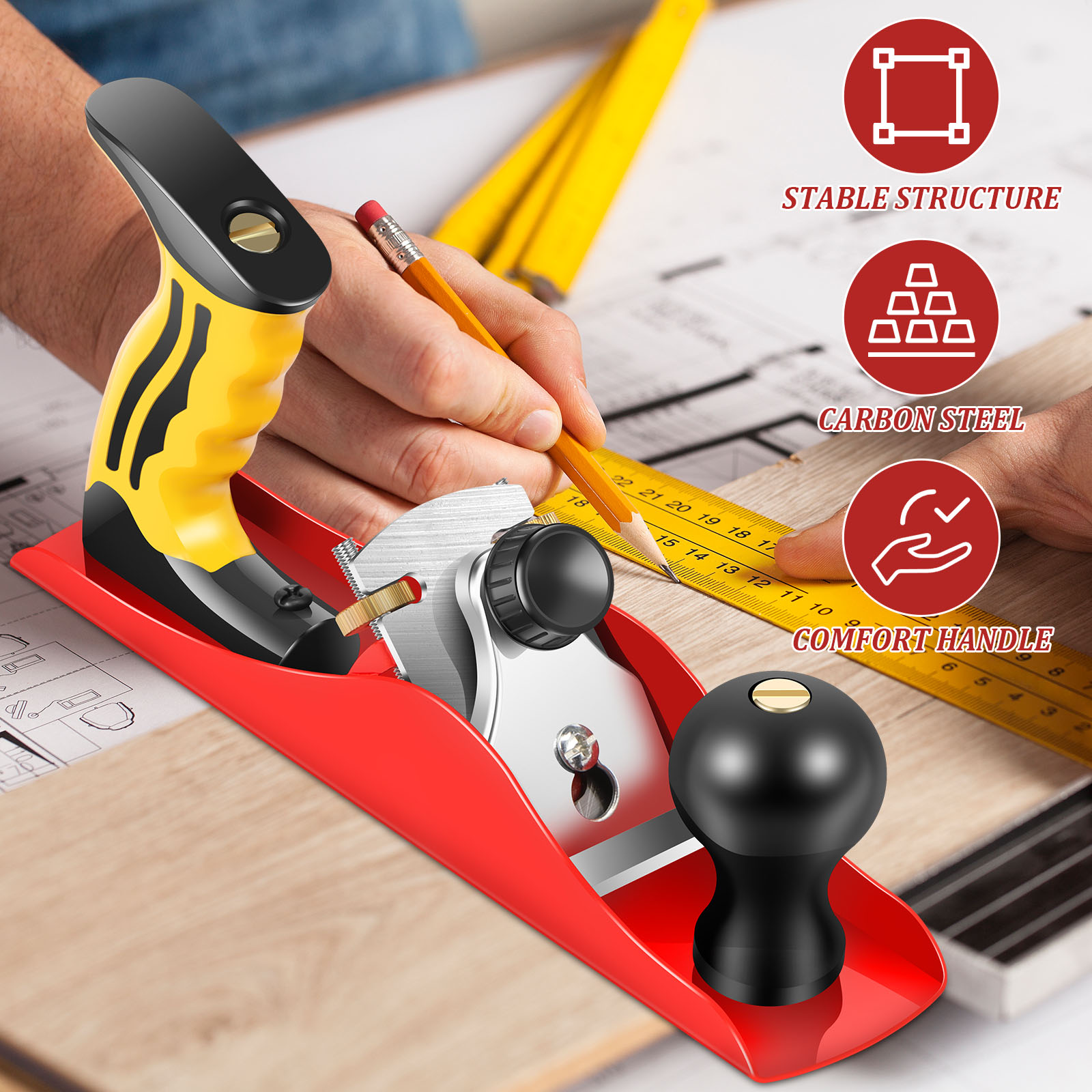 Set Planer Kayu Alat Tangan Bl - Drawknife Blade ulasan dan harga