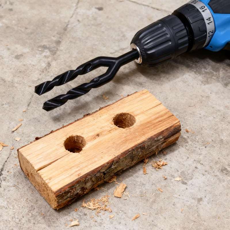 Alat Prank Bor Putar Ganda Uni - Woodworking Jokes ulasan dan harga